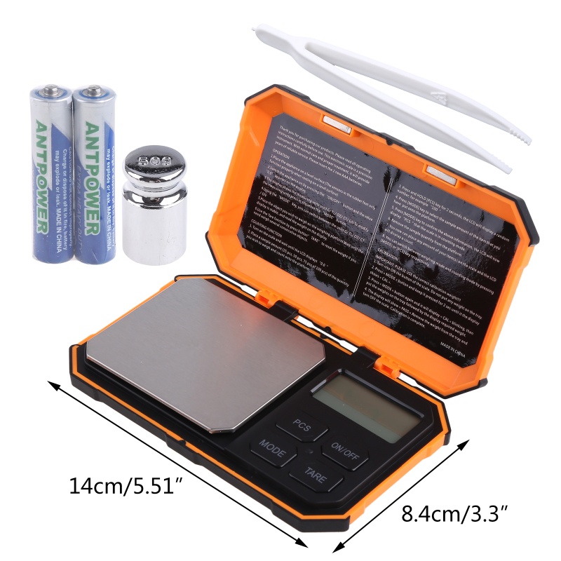 Cân Điện Tử Có Màn Hình LCD Hiển Thị Đa Năng Tiện Dụng Cho Nhà Bếp