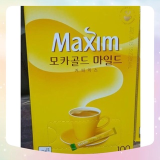 CÀ PHÊ MAXIM MOCHA GOLD HÀN QUỐC 100 GÓI
