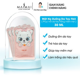 Mặt Nạ Dưỡng Da Tay F&U - Hình Móng Vuốt Mèo Dễ Thương Phong Cách Hàn Quốc