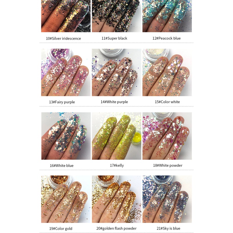 Phấn Mắt Dạng Lỏng Ánh Kim Tuyến Lấp Lánh Trang Điểm Lễ Hội