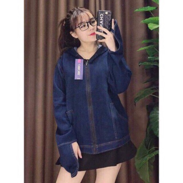 Áo chống nắng ngắn bò