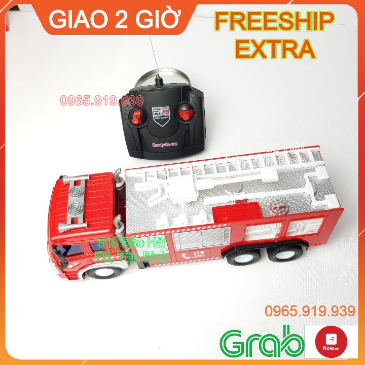 ⭐️ ĐỒ CHƠI VUI NHỘN - XE CHỮA CHÁY, CỨU HỎA VÒI PHUN NƯỚC 119 FIRE CONTROL CHO BÉ - 👉FREESHIP👈