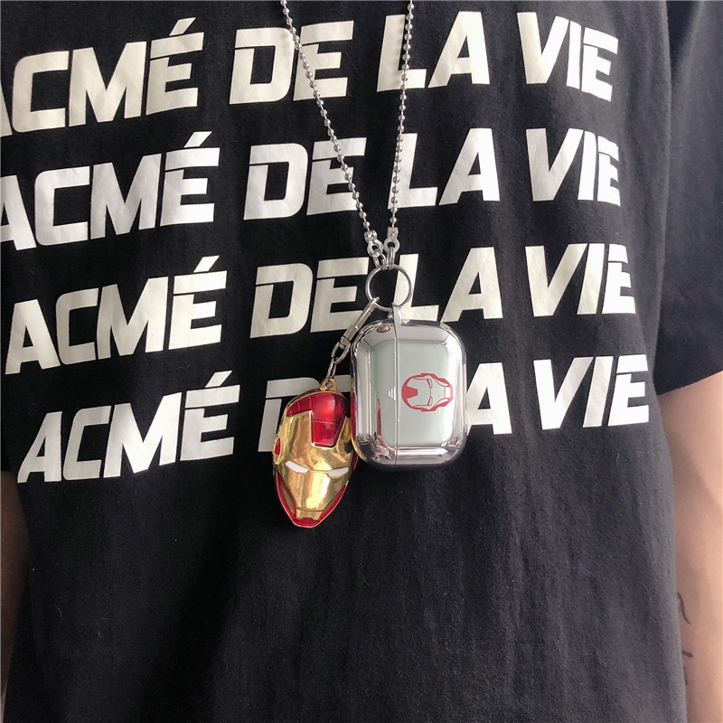 Ốp Bảo Vệ Hộp Đựng Tai Nghe Airpods 1 / 2 Hình Iron Man Thor Xinh Xắn | BigBuy360 - bigbuy360.vn