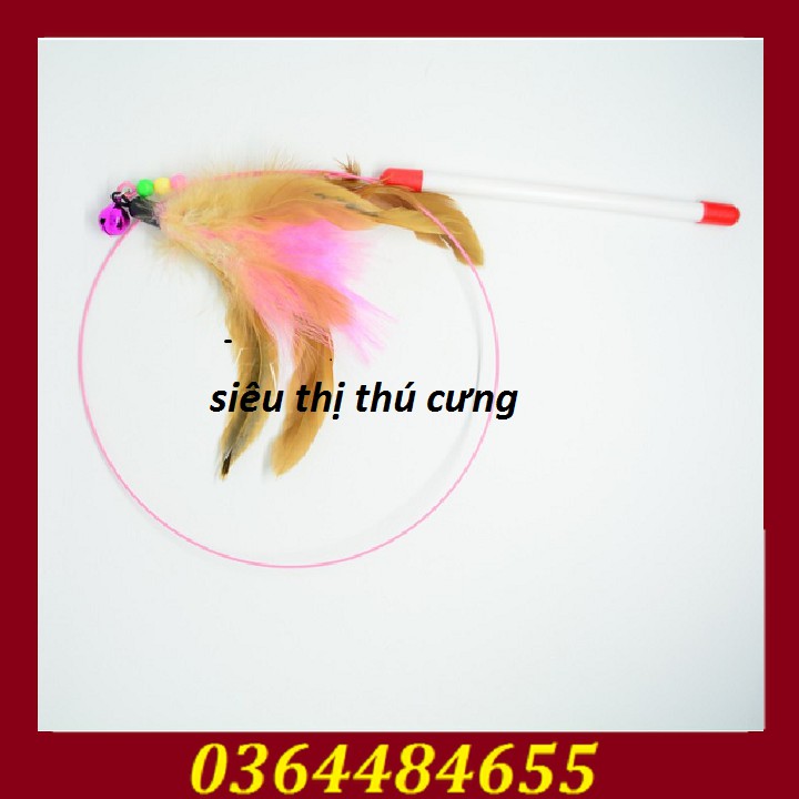 COMBO 5 ĐỒ CHƠI CẦN CÂU MÈO-ĐỒ CHƠI CẦN CÂU CHO THÚ CƯNG-CẦN CÂU MÈO