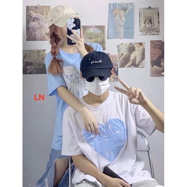 Áo phông trái tim chữ DA6