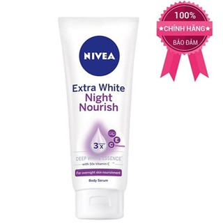 Serum dưỡng trắng da Nivea ban đêm 180ml