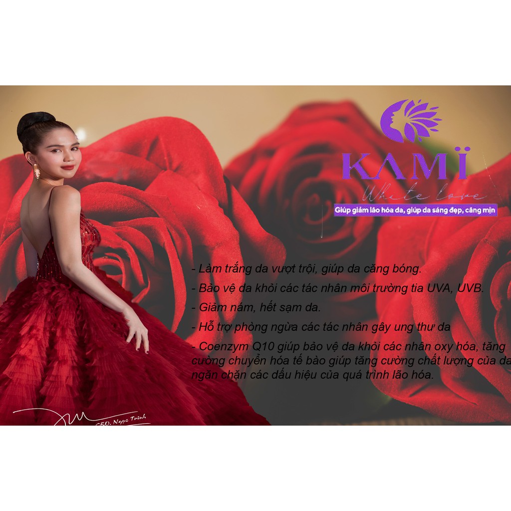 [Hồi Xuân] Bổ Sung Collagen Thủy Phân KAMI WHITE LOVE 50 viên Collagen Nhập Khẩu Ý - Yoko Pharma | BigBuy360 - bigbuy360.vn