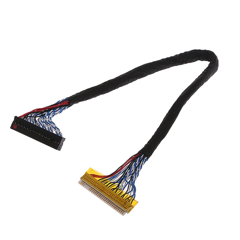 Dây Cáp Điều Khiển Màn Hình LCD / LED 25cm 8 Bit Cố Định-30 Pin 2ch Cho Bảng Điều Khiển 17-26inch