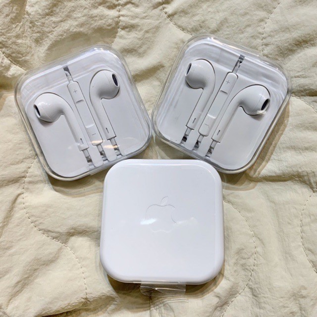 Tai nghe iphone Tai Nghe Nhét Tai 3.5mm Giá Rẻ chân jack 5/5s/6/6s/plus Xiaomi Samsung oppo logo táo - Lala17