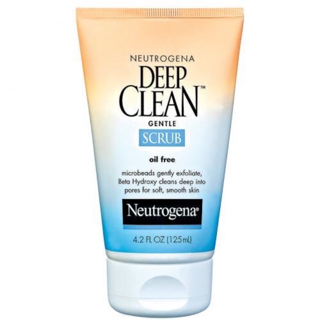 Sữa rửa mặt Neutrogena Deep Clean Gentle Scrub