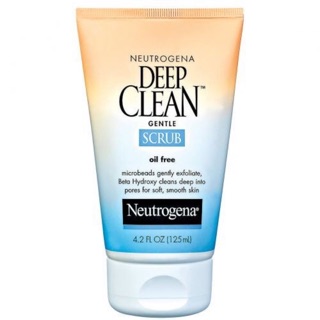 Sữa rửa mặt Neutrogena Deep Clean Gentle Scrub