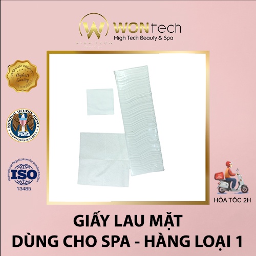 WONTECH - NOW SHIP Giấy Lau Mặt Spa.