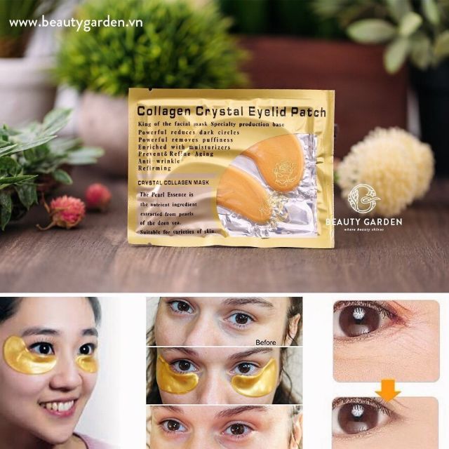 Mặt nạ mắt Collagen Crystal Eyelid Patch - Ngẫu nhiên mẫu