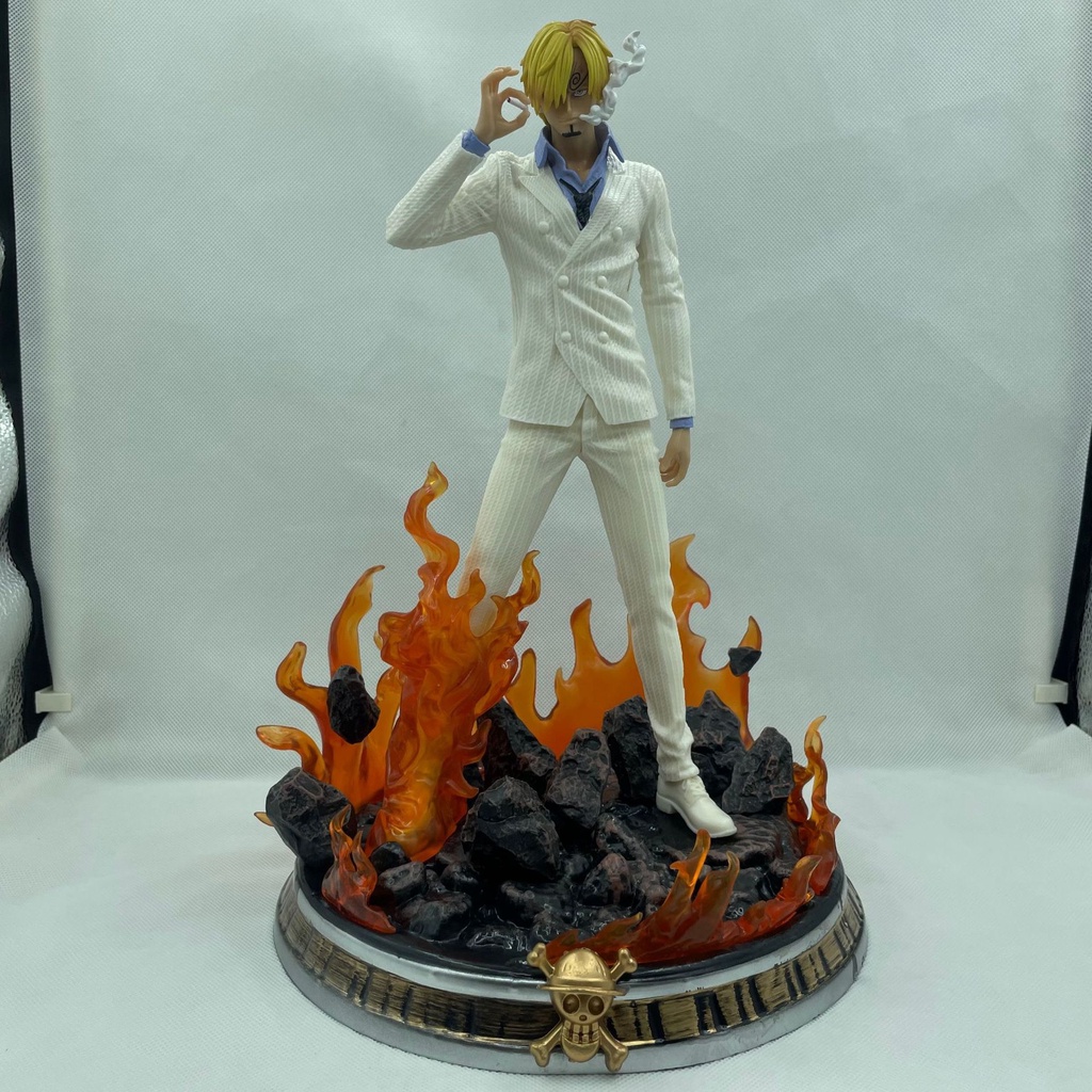 Mô Hình Sanji Áo Đen và Trắng Truyện One Piece từ 24cm tới 37cm Mô Hình Figure Vua Hải Tặc
