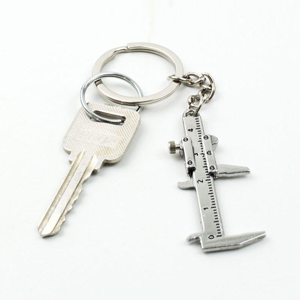 Set 4 Thước Cặp Cơ Mini Kèm Móc Khóa Xinh Xắn