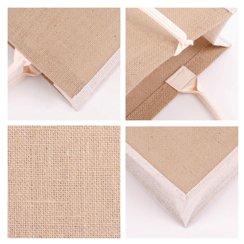 Túi Tote Vải Bố Có Thể Tái Sử Dụng Với Tay Cầm Cotton