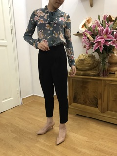 Quần baggy vải
