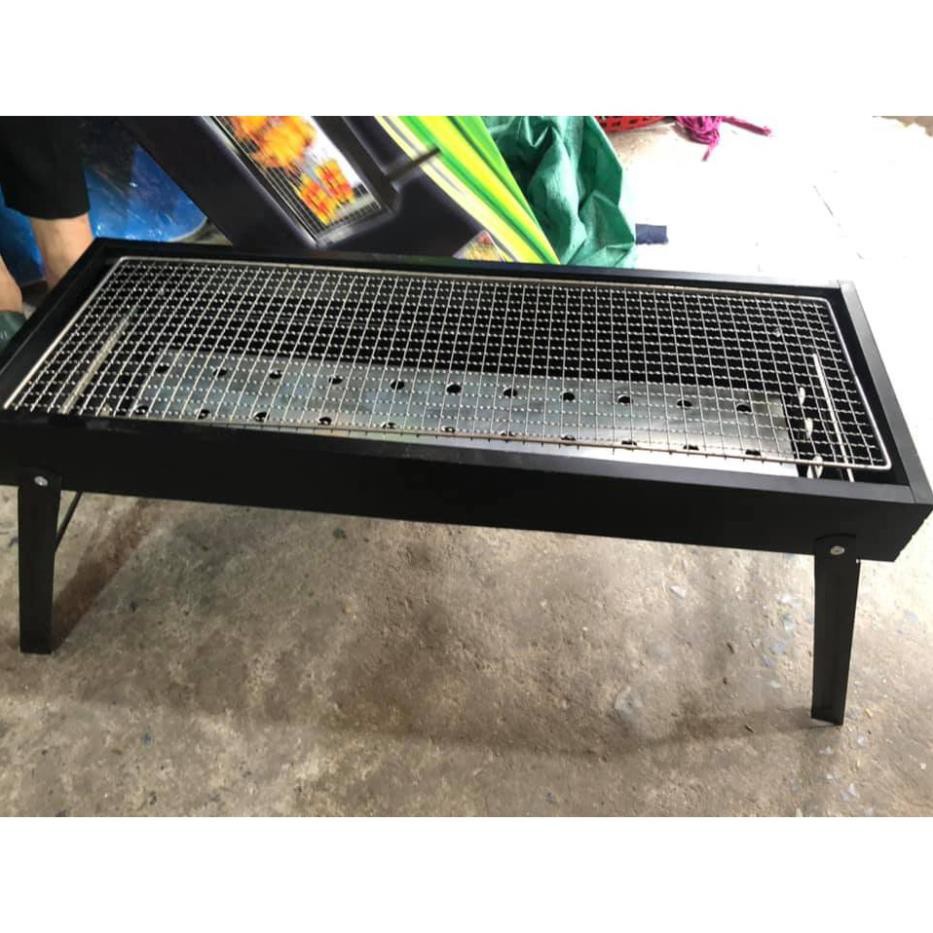 BẾP NƯỚNG THAN HOA HÌNH CHỮ NHẬT DÀI 60CM SIÊU TO