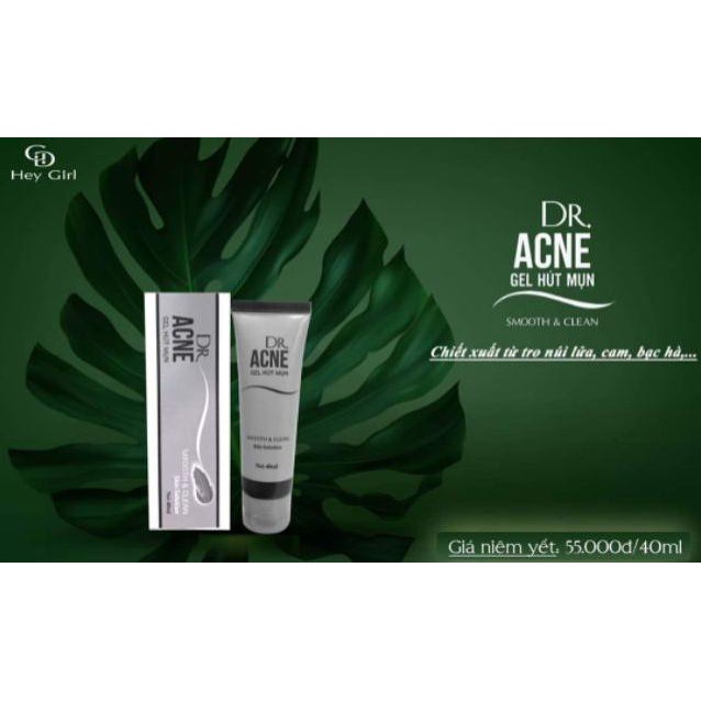 [HOT ĐÂY] Gel lột mụn DR ACNE - Lột sạch mụn đầu đen, mụn cám