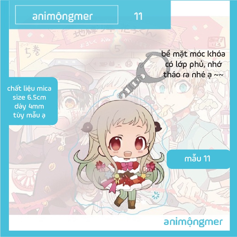 Móc khóa hanako-kun nhà xí