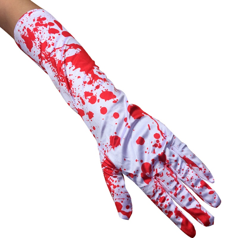 Đôi Găng Tay Máu Giả Hóa Trang Halloween