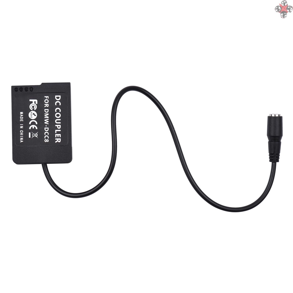 Thiết bị pin giả nguồn Andoer DMW-DCC8 USB DC thay thế DMW-BLC12 cho Panasonic Lumix DMC-FZ200 FZ300 FZ1000 FZ2500 G5