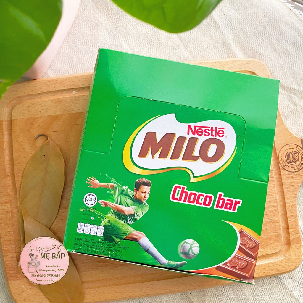 Kẹo Milo Choco Bar Nestle Thái Lan - Thanh 30gram - Shop Mẹ Bắp