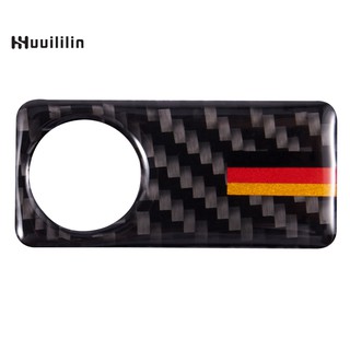 Viền sợi carbon dán hộp đựng bát cho xe hơi Mercedes C Class W205 GLC