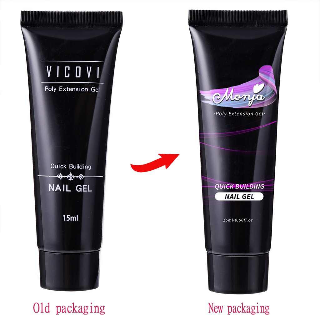 Bộ 6 Dụng Cụ Nối Dài Móng Tay Nghệ Thuật Monja DIY