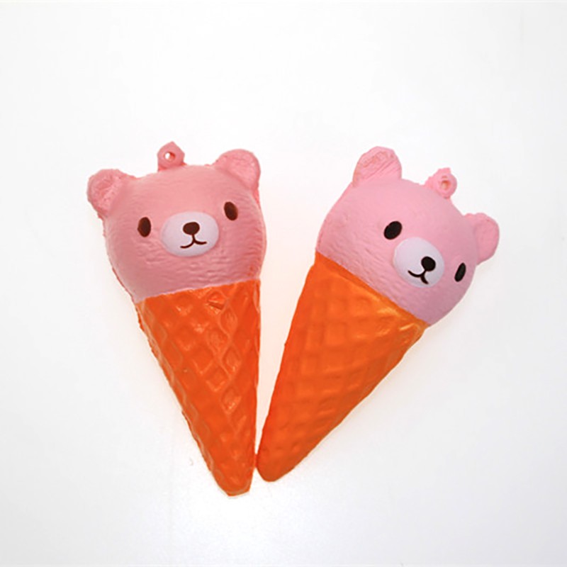 Móc khóa trang trí hình que kem có mùi hương dễ thương giúp giảm căng thẳng