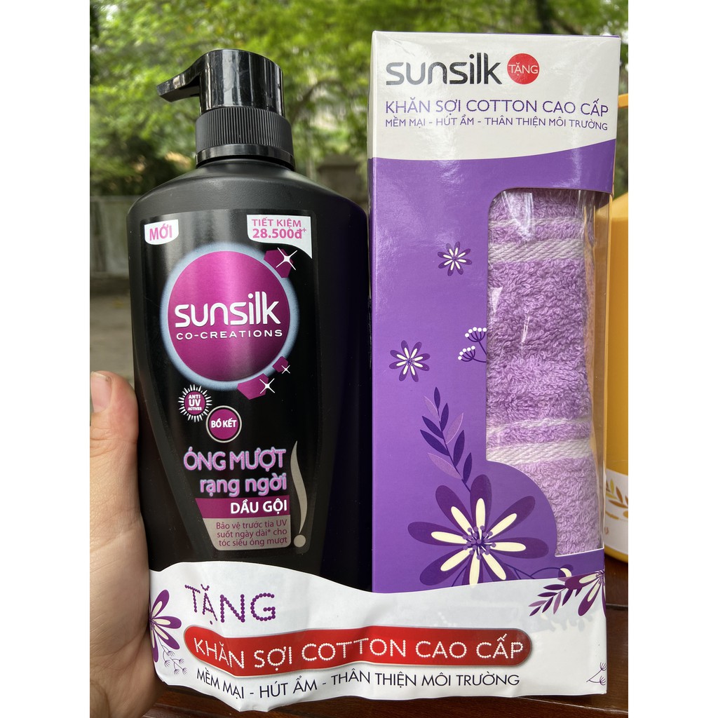 DẦU GỘI ĐẦU SUNSILK MỀM MƯỢT DIỆU KỲ 650ML có quà tặng