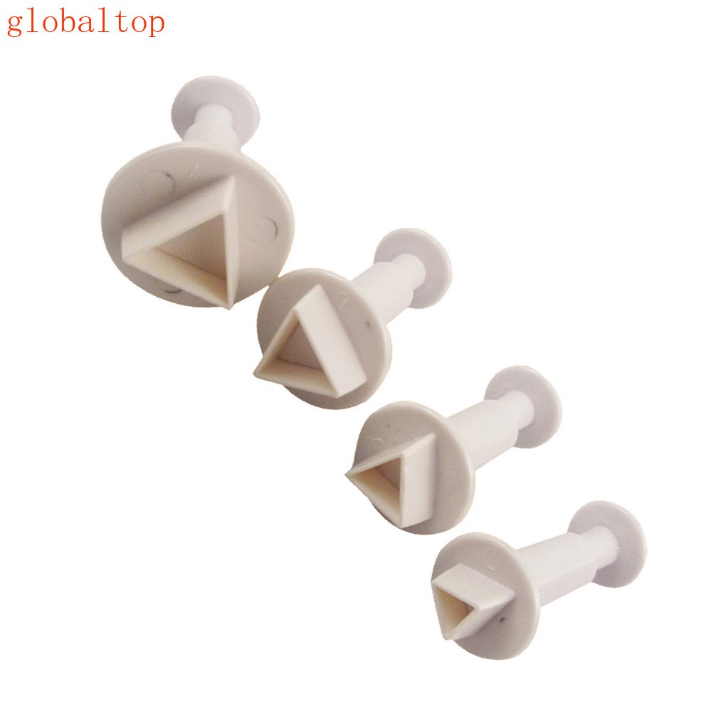 Set 4 Khuôn Cắt Tạo Hình Trang Trí Bánh Tiện Lợi