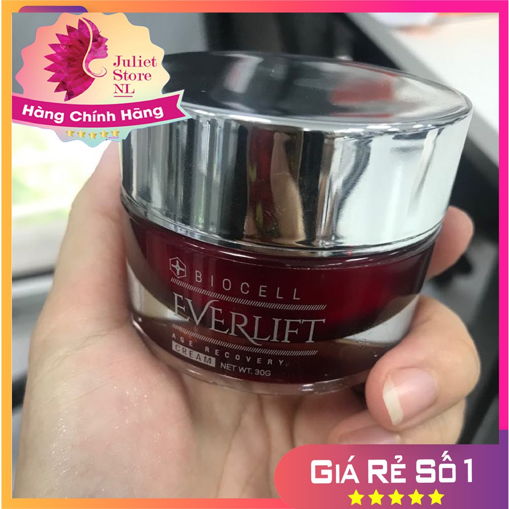 CHÍNH HÃNG EVERLIFT CREAM KEM DƯỠNG TRẮNG SÁNG VÀ LÀM ĐẸP DA BÍ QUYẾT “KHÔNG TUỔI” DÀNH CHO PHÁI ĐẸP CHÍNH HÃNG