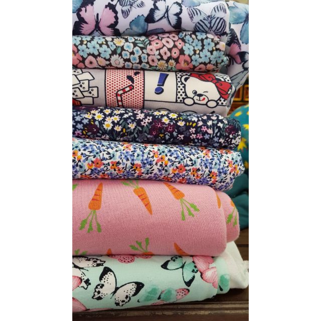 Vải nỉ và cotton da cá mùa đông
