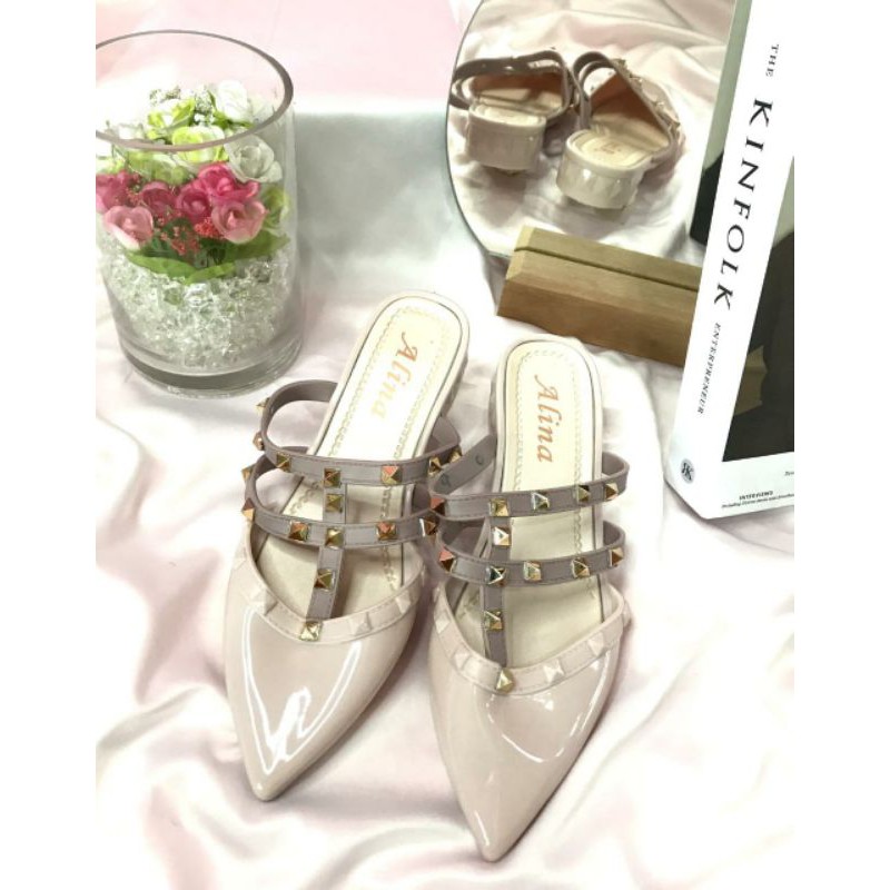 Giày Sandal Valentino Alina 2001-b1 Pvc / Bekro Zd-560 Chất Lượng Cao