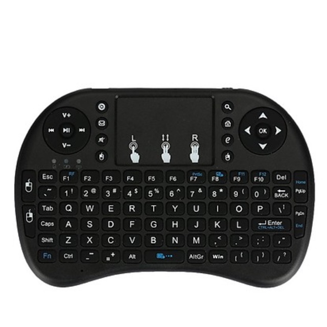 Bàn phím không dây tích hợp chuột touchpad sử dụng cho android box, smart tv, pc