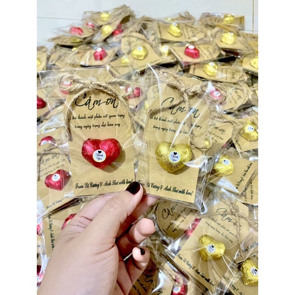 Quà tặng cưới chocolate 100 set