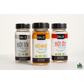 BỘT NGHỆ HỮU CƠ DACE