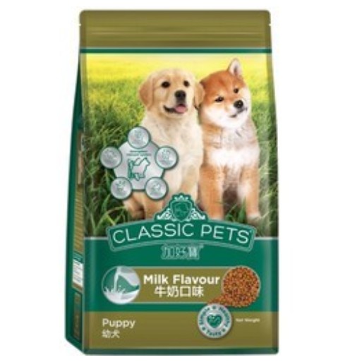 Thức Ăn Cho Chó Con Classic Pets Vị Sữa Hạt Khô Gói 400G