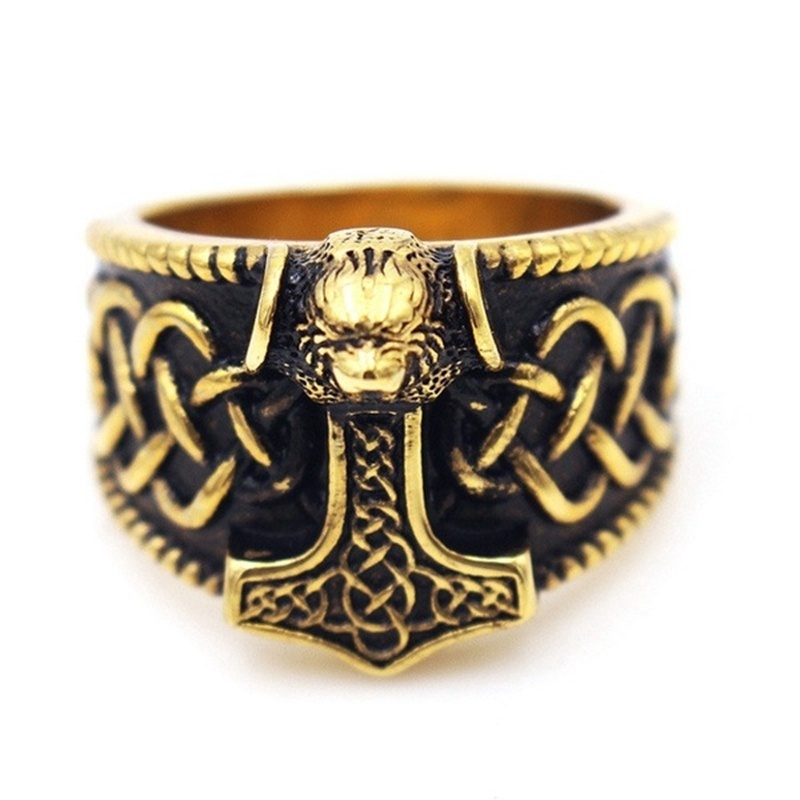 Nhẫn Thép Không Gỉ Thời Trang Vintage