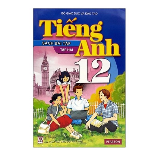 Sách- Combo 2 quyển Tiếng Anh lớp 12 SGK+ SBT tập 2+ bút bi+ tẩy+ thước