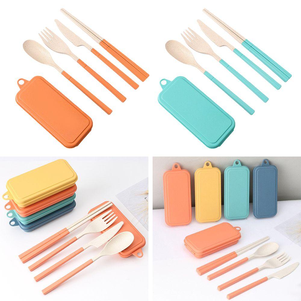 Bộ Dụng Cụ Ăn Bằng Lúa Mạch Thân Thiện Với Môi Trường