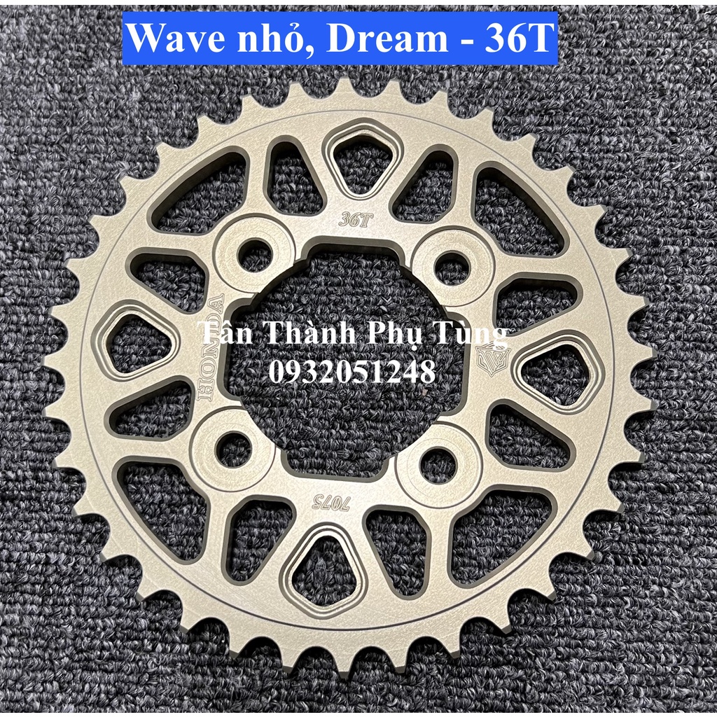 Đĩa tải nhôm 7075 siêu cứng MS2: Exciter, Winner, Raider, Wave , Future, Sirius, Yaz