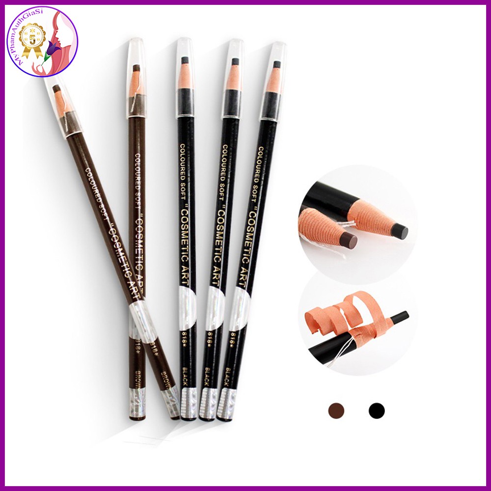 Chì xé kẻ lông mày cao cấp comestic art eyebrown pencil