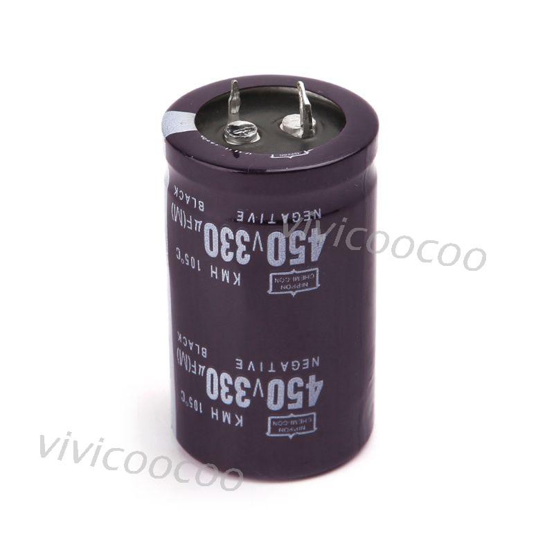 Tụ Điện Nhôm 450v 330uf 30x50 Chuyên Dụng