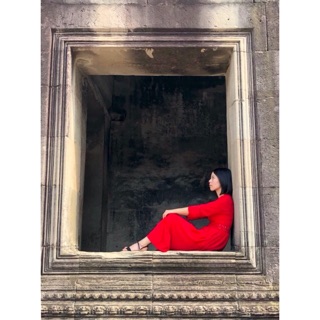 ORDER | Boho Style | Váy boho đuôi cá phối ren dáng dài