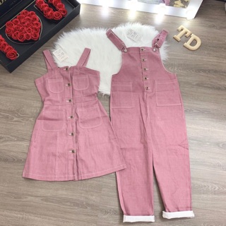 Set yếm váy và yếm quần