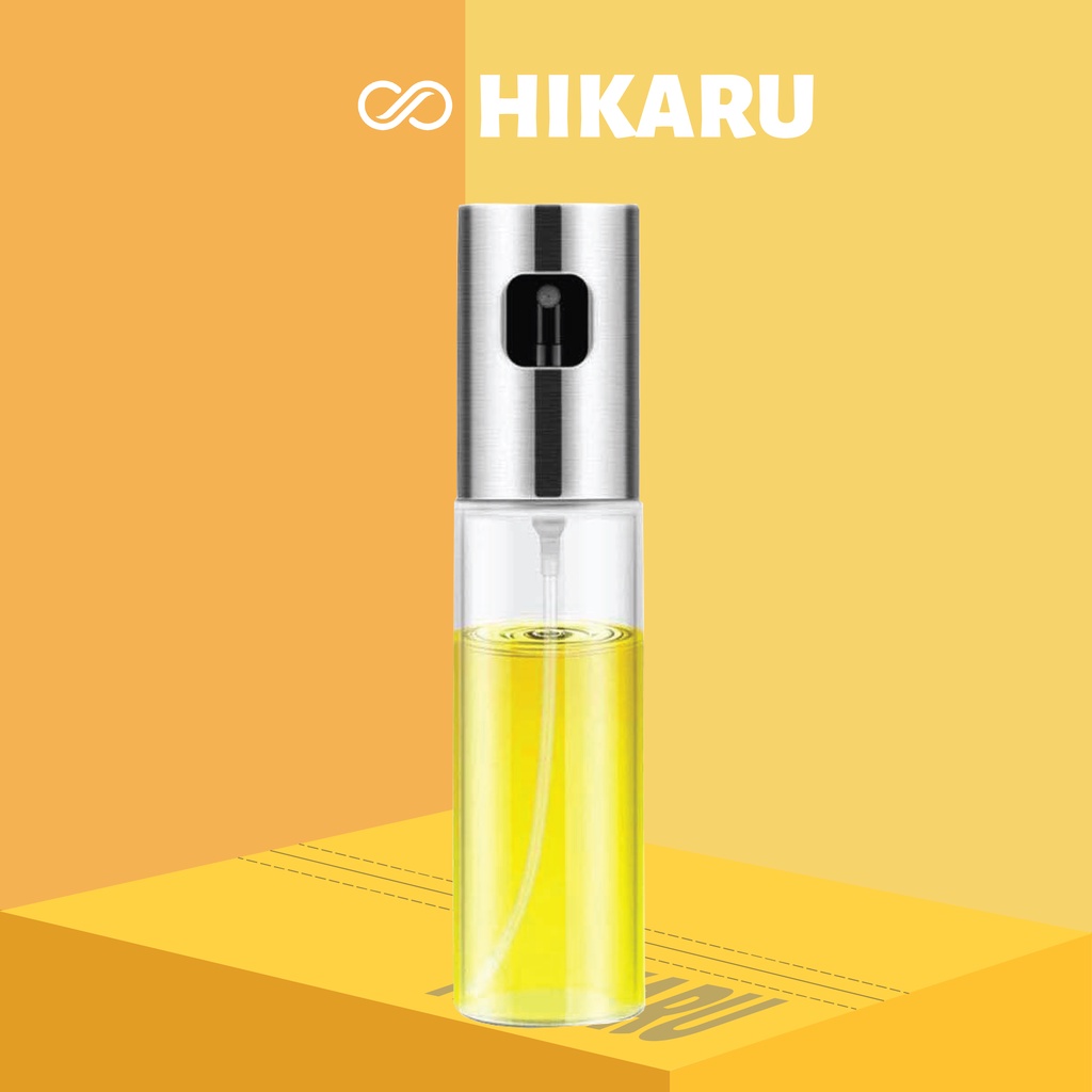 Lọ Gia Vị Thủy Tinh Dạng Xịt Cầm Tay HIKARU_HK-NA-003_Bình Thủy Tinh Cao Cấp Dễ Sử Dụng Tiện Lợi