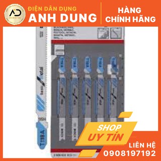 Bộ lưỡi cưa lọng Bosch sắt T118A và gỗ T111C