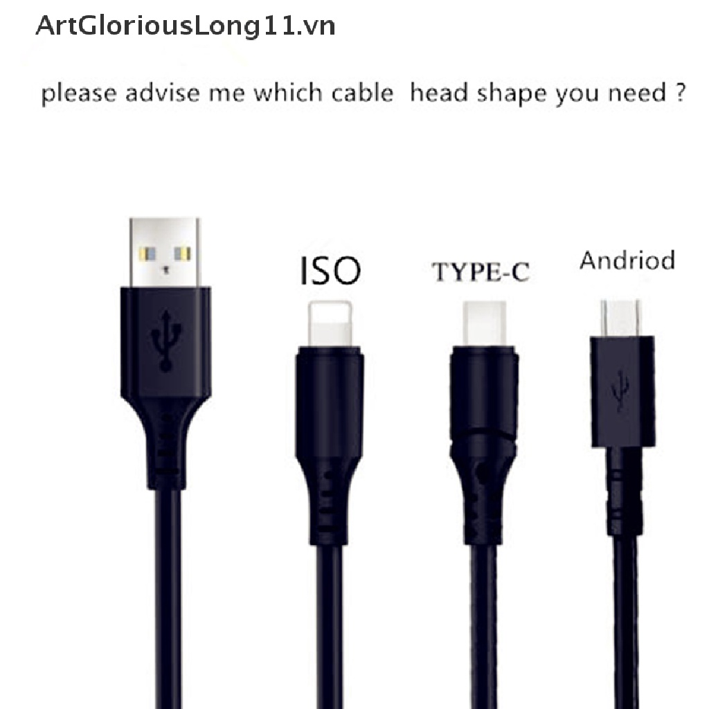 Dây Cáp Sạc / Truyền Dữ Liệu Dài 1M Hình Chú Chó Dễ Thương Tiện Dụng